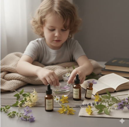 Aider les enfants avec les Fleurs de Bach. Emotions, sommeil et réussite scolaire